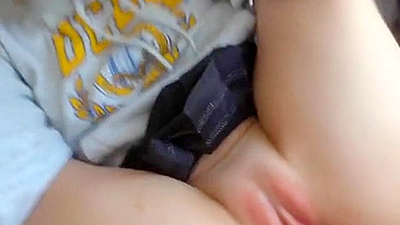 Teen's pin little pussy is going to get filled with jizz by a hot daddy