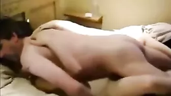 Father buries his cock in daughter's pussy to make her so so happy