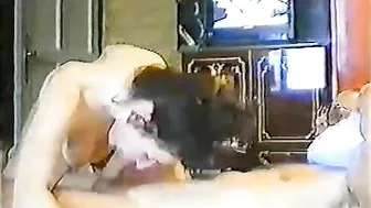 Daughter being dirty in a doggystyle incest fuck scene with REAL gape