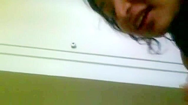 Indian daughter is going to swallow his hard dick with no shame at all