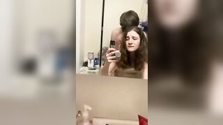 Taboo selfie video with a sister getting fucked from behind real deep