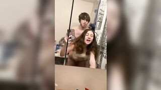Taboo selfie video with a sister getting fucked from behind real deep