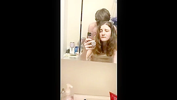 Taboo selfie video with a sister getting fucked from behind real deep