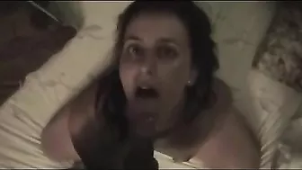 Hairy mom with a sexy pussy is going to get fucked by her big dick boy