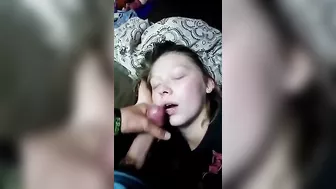 Sleeping sister is going to receive an unwanted facial, HILARIOUS