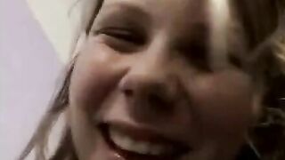 Sister getting fucked in  cowgirl having a casual fuck with her brother