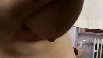 Sister getting fucked in  cowgirl having a casual fuck with her brother