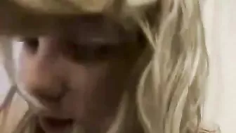 Sister getting fucked in  cowgirl having a casual fuck with her brother