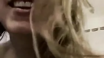 Sister getting fucked in  cowgirl having a casual fuck with her brother