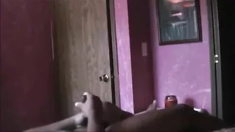 In this amateur film, a teenage stud masturbates before his sister walks in
