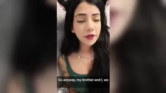 Brother and sister connections are only natural according to incest hottie Brother and sister connections are only natural according to incest hottie