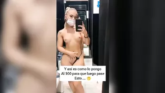 Daughter is going to let daddy destroy her opening after teasing on TikTok