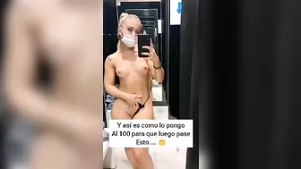 Daughter is going to let daddy destroy her opening after teasing on TikTok