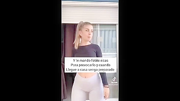 Daughter is going to let daddy destroy her opening after teasing on TikTok