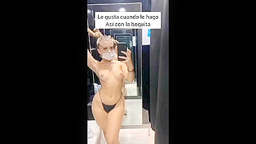 Daughter is going to let daddy destroy her opening after teasing on TikTok