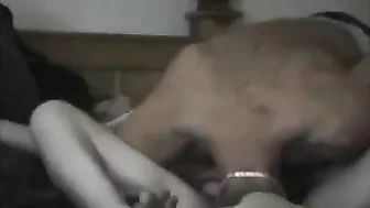 Mommy finds a way to make her boy attracted to her oozing cunthole