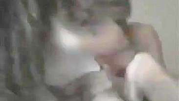 Mommy finds a way to make her boy attracted to her oozing cunthole