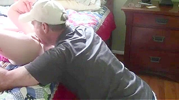 She tenderly caresses his body and we get to see taboo incest action