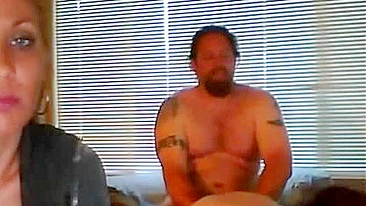 Delicately inserts her father's throbbing cock in her wet mouth today