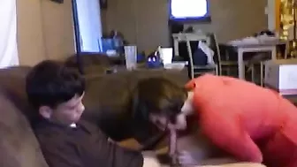 Passionate banging with real mom and a horny son who needs her hole