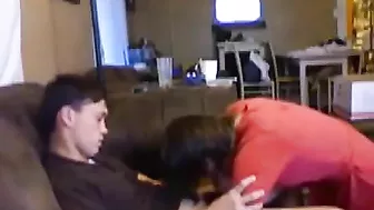 Passionate banging with real mom and a horny son who needs her hole