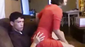 Passionate banging with real mom and a horny son who needs her hole