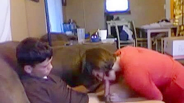 Passionate banging with real mom and a horny son who needs her hole