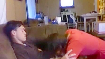 Passionate banging with real mom and a horny son who needs her hole