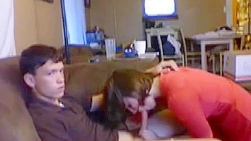 Passionate banging with real mom and a horny son who needs her hole