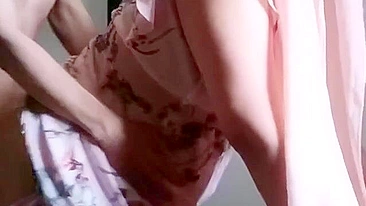 Mommy getting her pussy dominated by a horny fucker who needs her