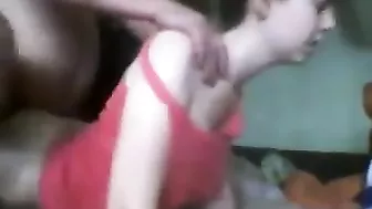 Daddyfuck movie showing a horny teen who needs to get off for real