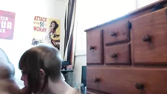 Evidently, her destiny was always to work on that hard daddy dick