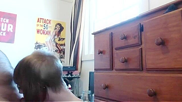 Evidently, her destiny was always to work on that hard daddy dick