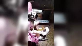 Afghanistan incest fuck with a daddy and his submissive daughter