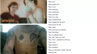 Twin incest teasing with a freaky dude who masturbates to hot girls