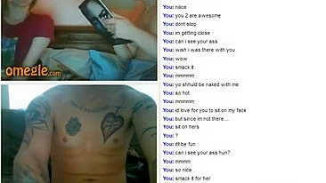 Twin incest teasing with a freaky dude who masturbates to hot girls