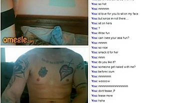 Twin incest teasing with a freaky dude who masturbates to hot girls