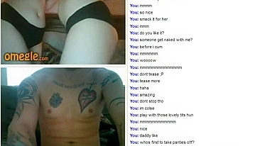 Twin incest teasing with a freaky dude who masturbates to hot girls