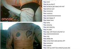 Twin incest teasing with a freaky dude who masturbates to hot girls