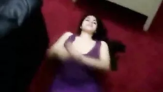 Incest action with a horny brunette who seeks out hardcore fucking