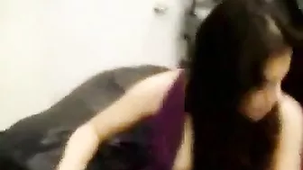 Incest action with a horny brunette who seeks out hardcore fucking