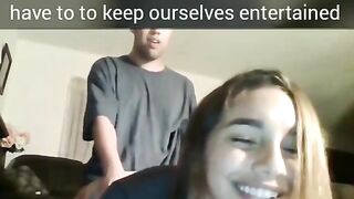 Young sis is going to get banged brutally by her bored brother today