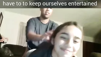 Young sis is going to get banged brutally by her bored brother today Young sis is going to get banged brutally by her bored brother today