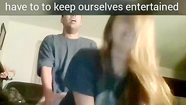 Young sis is going to get banged brutally by her bored brother today