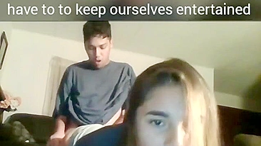 Young sis is going to get banged brutally by her bored brother today