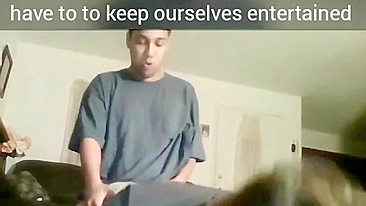 Young sis is going to get banged brutally by her bored brother today