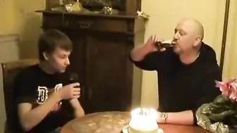 It's beyond his control, both parents are going to fuck this cute stud