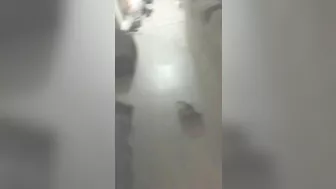 He does not show his face as she mounts him in an incest fuck movie