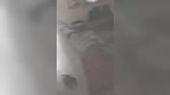 He does not show his face as she mounts him in an incest fuck movie