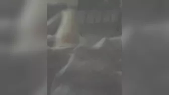 He does not show his face as she mounts him in an incest fuck movie